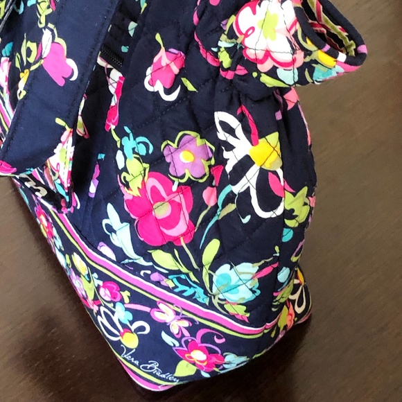 NWT Vera Bradley "Laura Ribbons" Tote Purse. See Photos For Description - Picture 5 of 14